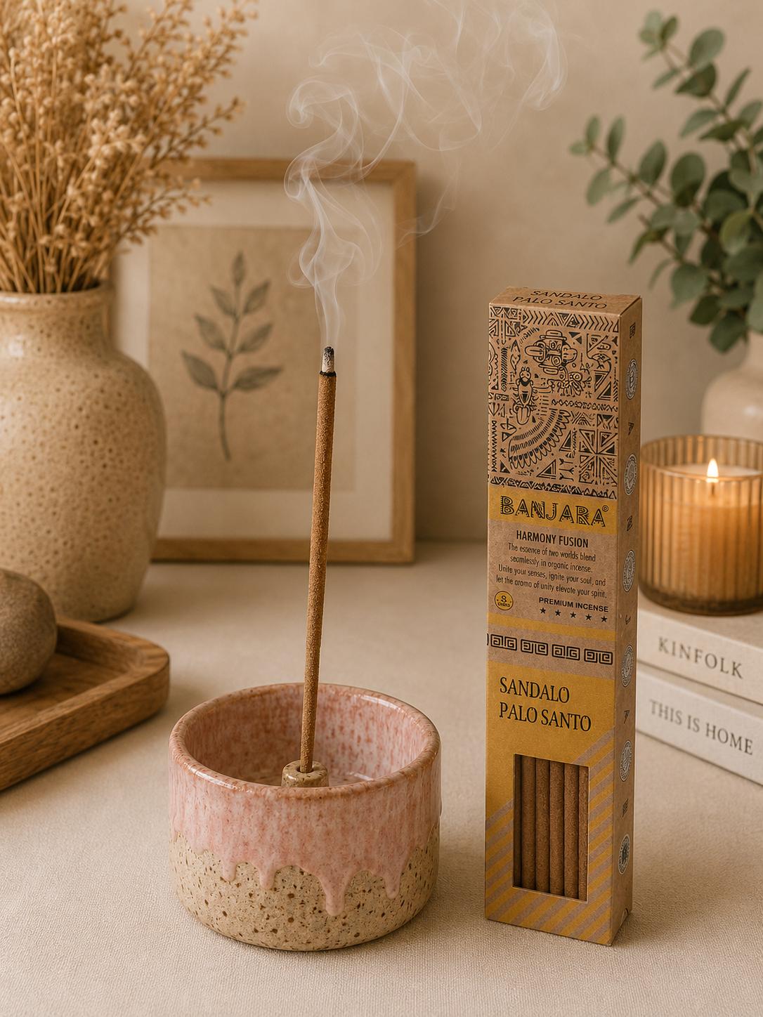 Organic Palo Santo Incense Sticks – Purify & Elevate