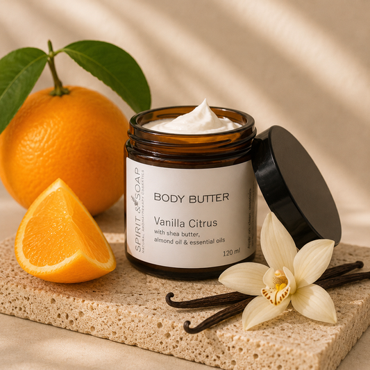 Natural Body Butter Vanilla Citrus