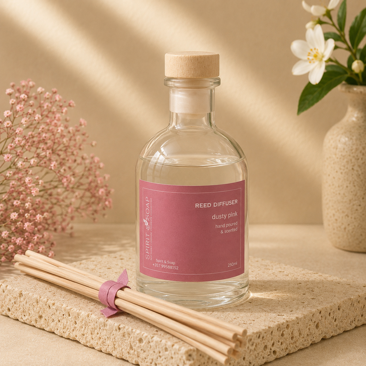 Dusty Pink Reed Diffuser