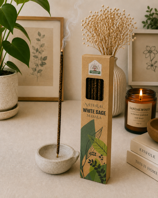Natural Botanical Incense sticks White Sage