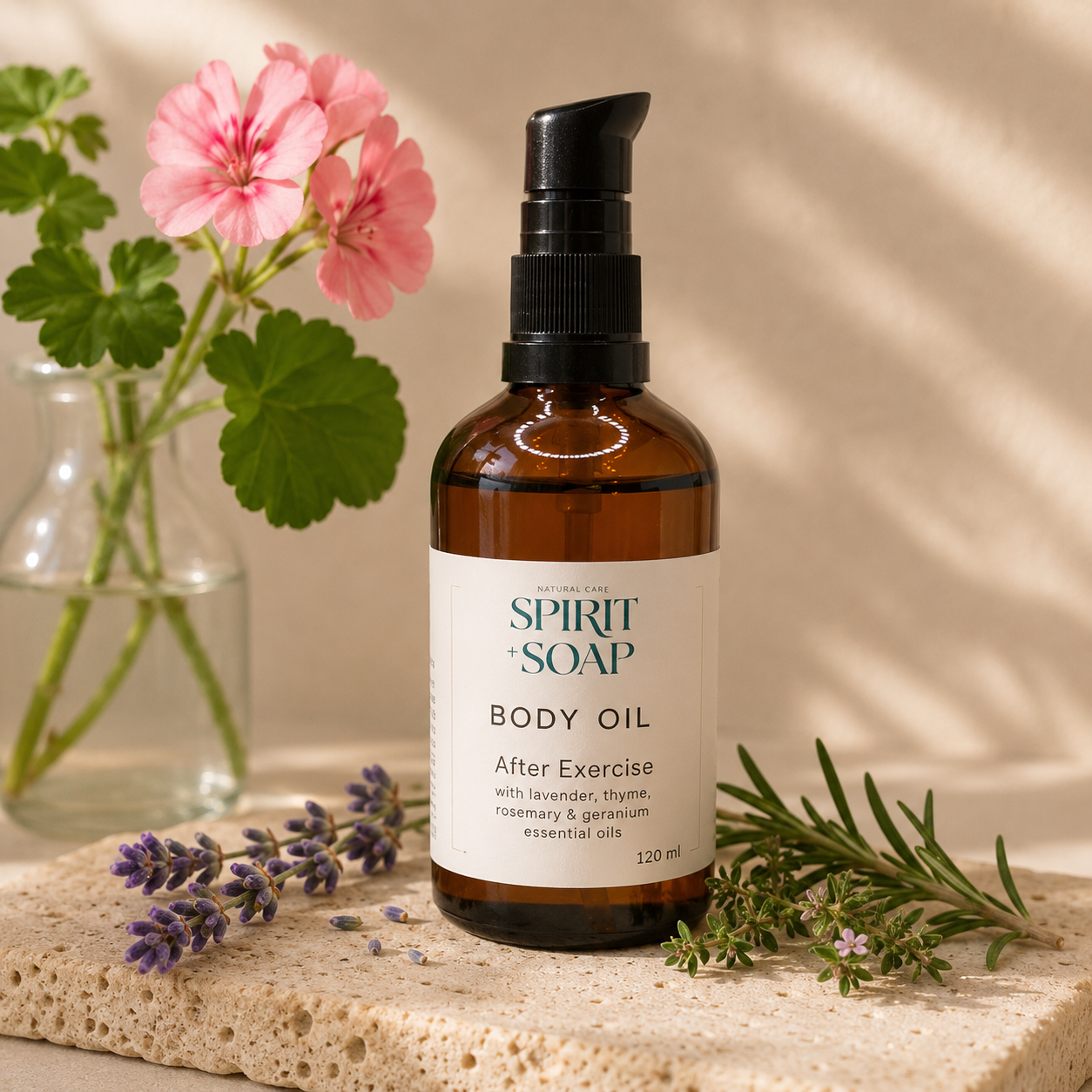 After Exercise Body Oil