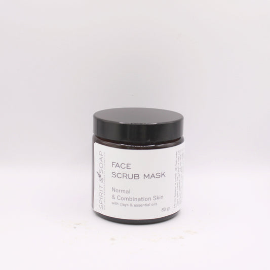 Normal & Combination Skin Face Scrub Mask