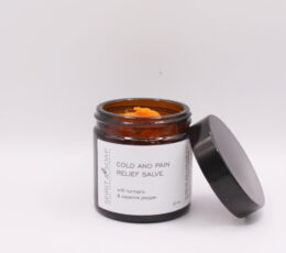 cayeanne salve, turmeric salve, cold and pain releif salve