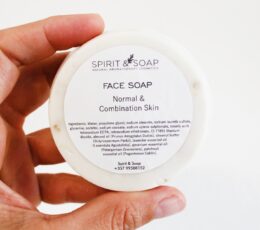 Gentle exfoliating soap