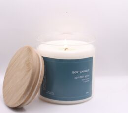 comfort zone soy candle