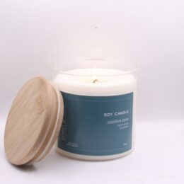 comfort zone soy candle