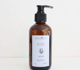 realxing hand and body wash